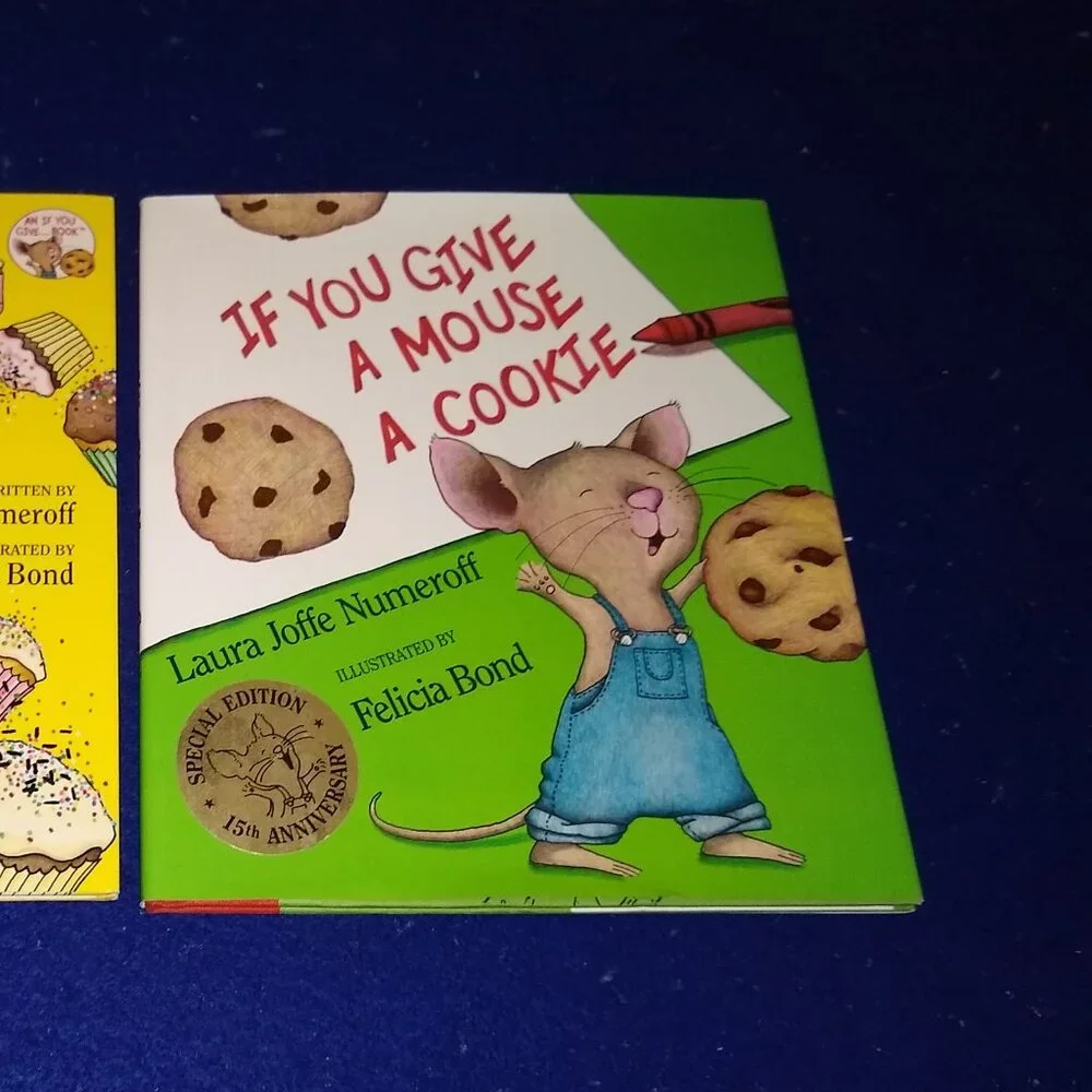 If you give a Mouse a Cookie CD + If you give a Cat a Cupcake By Laura Numeroff